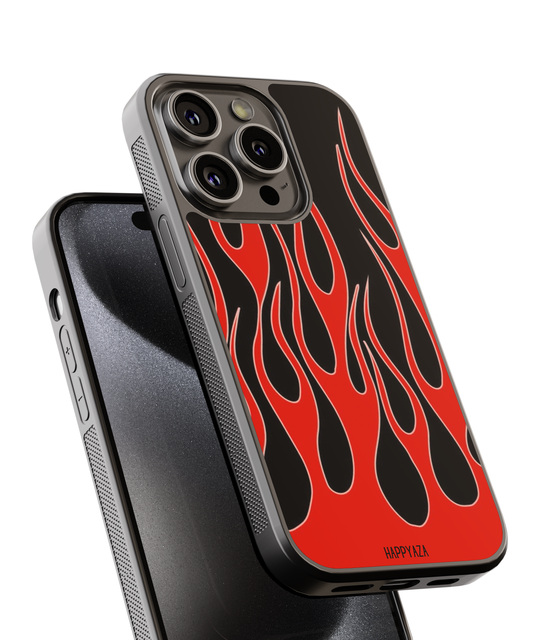 Red Flame  Designer Phone Case