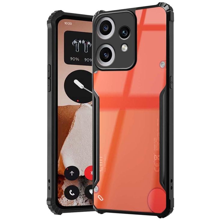 Fashionury Shockproof & Drop Protection Tranparent Phone Case