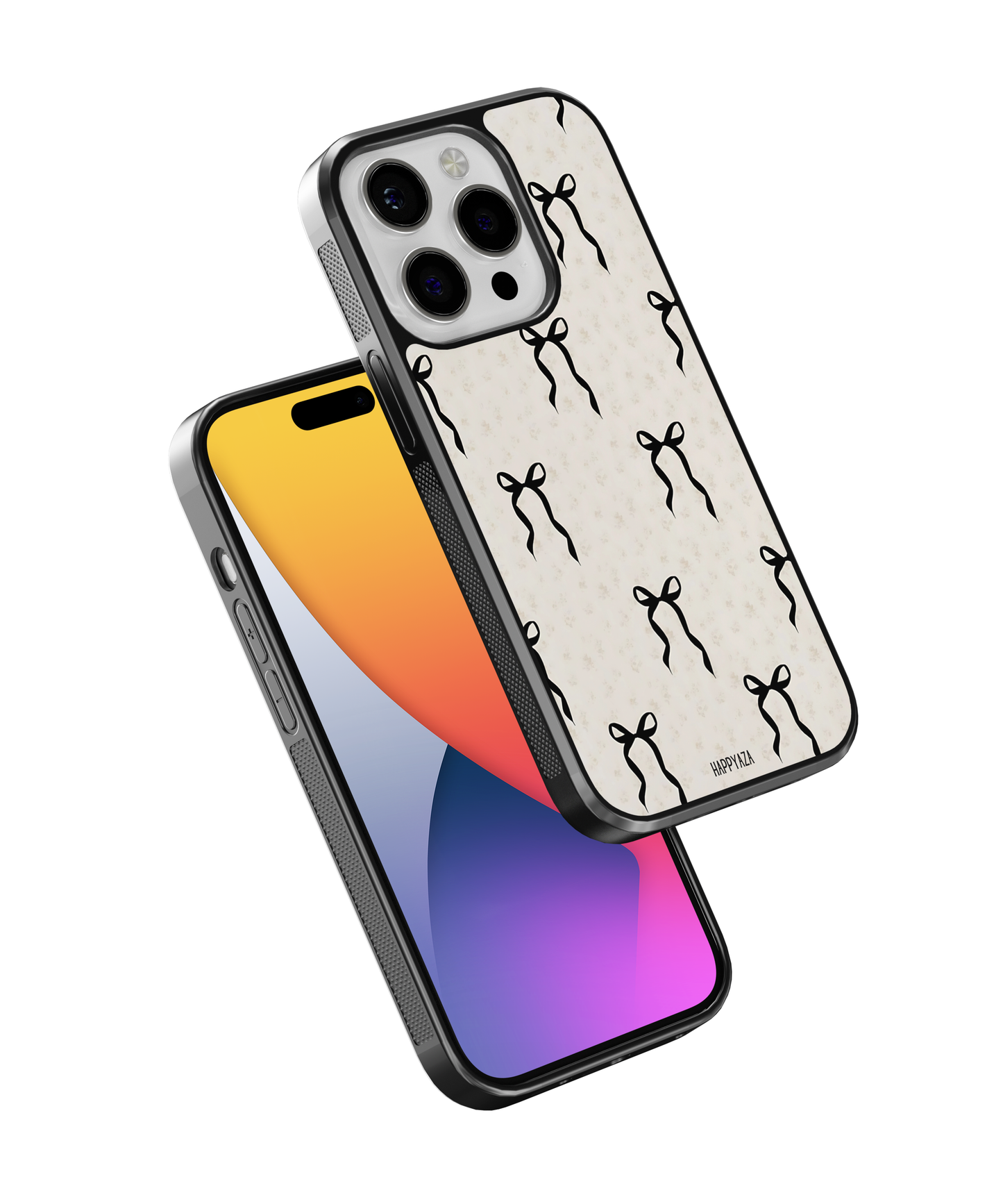 Floral Grace Bows Designer Phone Case