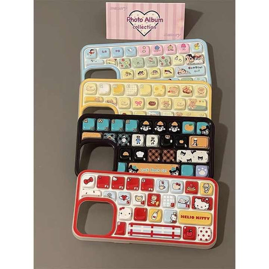 Cute SpongeBob's Keyboard Phone Case