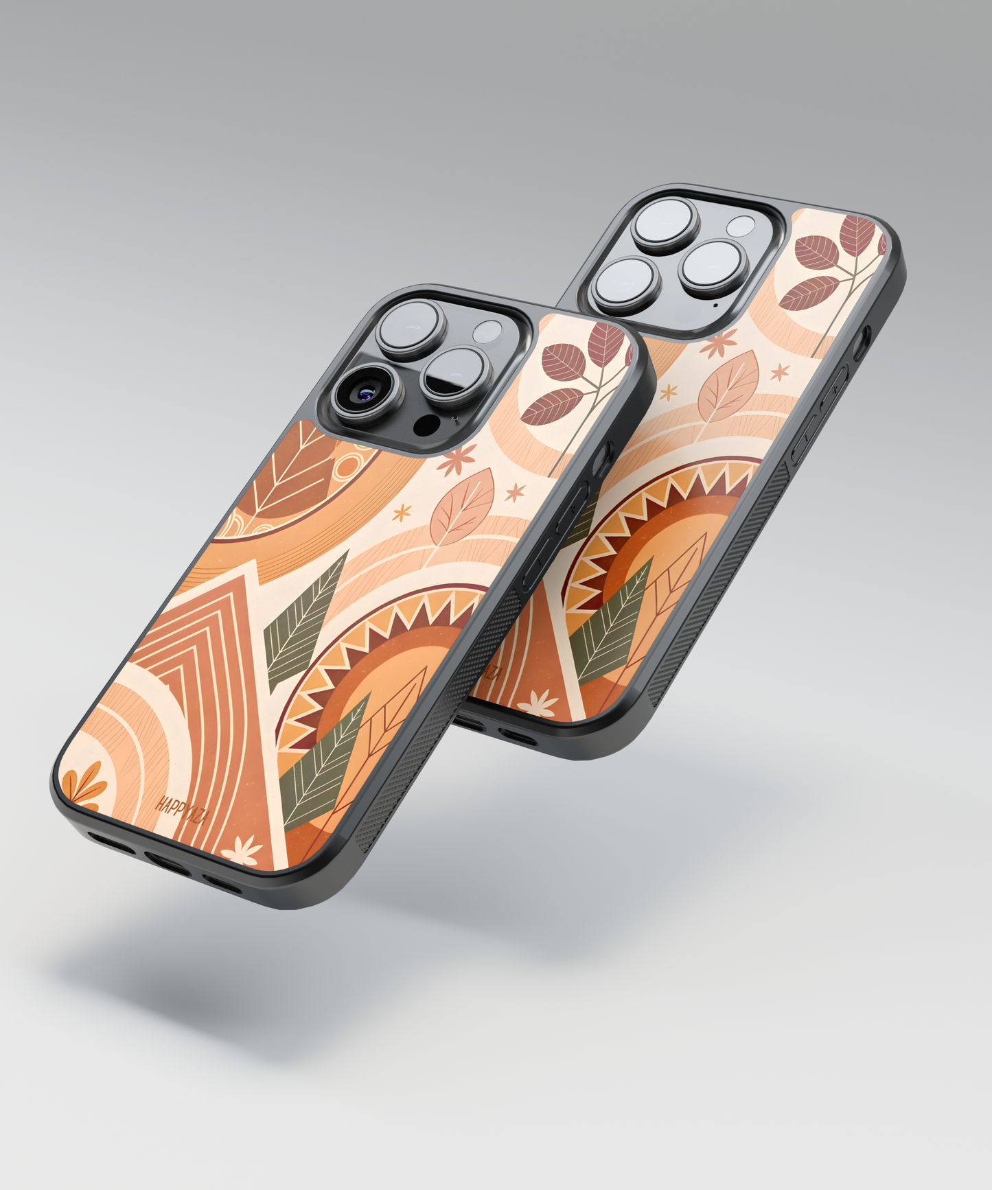 Golden Harvest Pattern Designer Phone Case