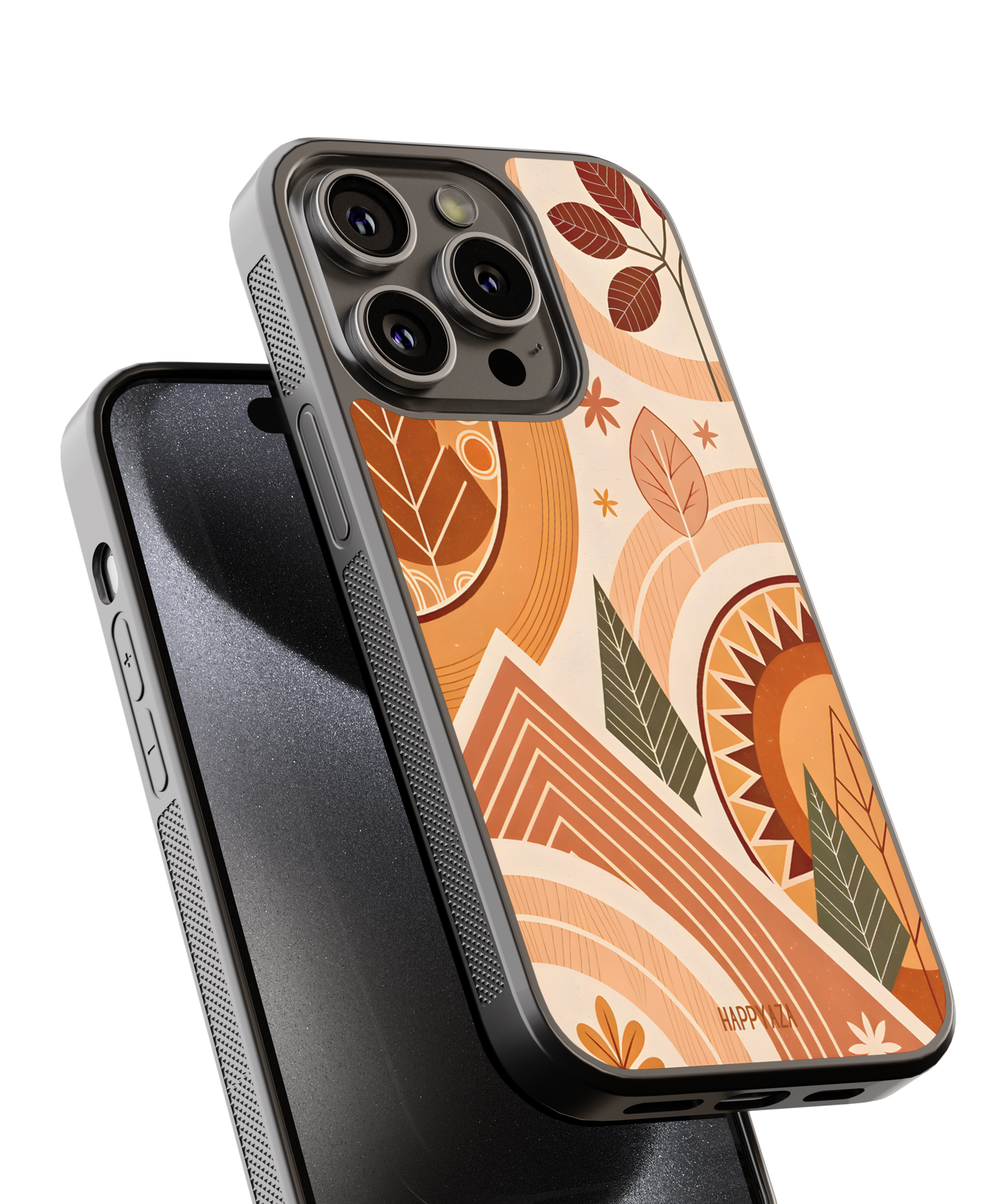 Golden Harvest Pattern Designer Phone Case