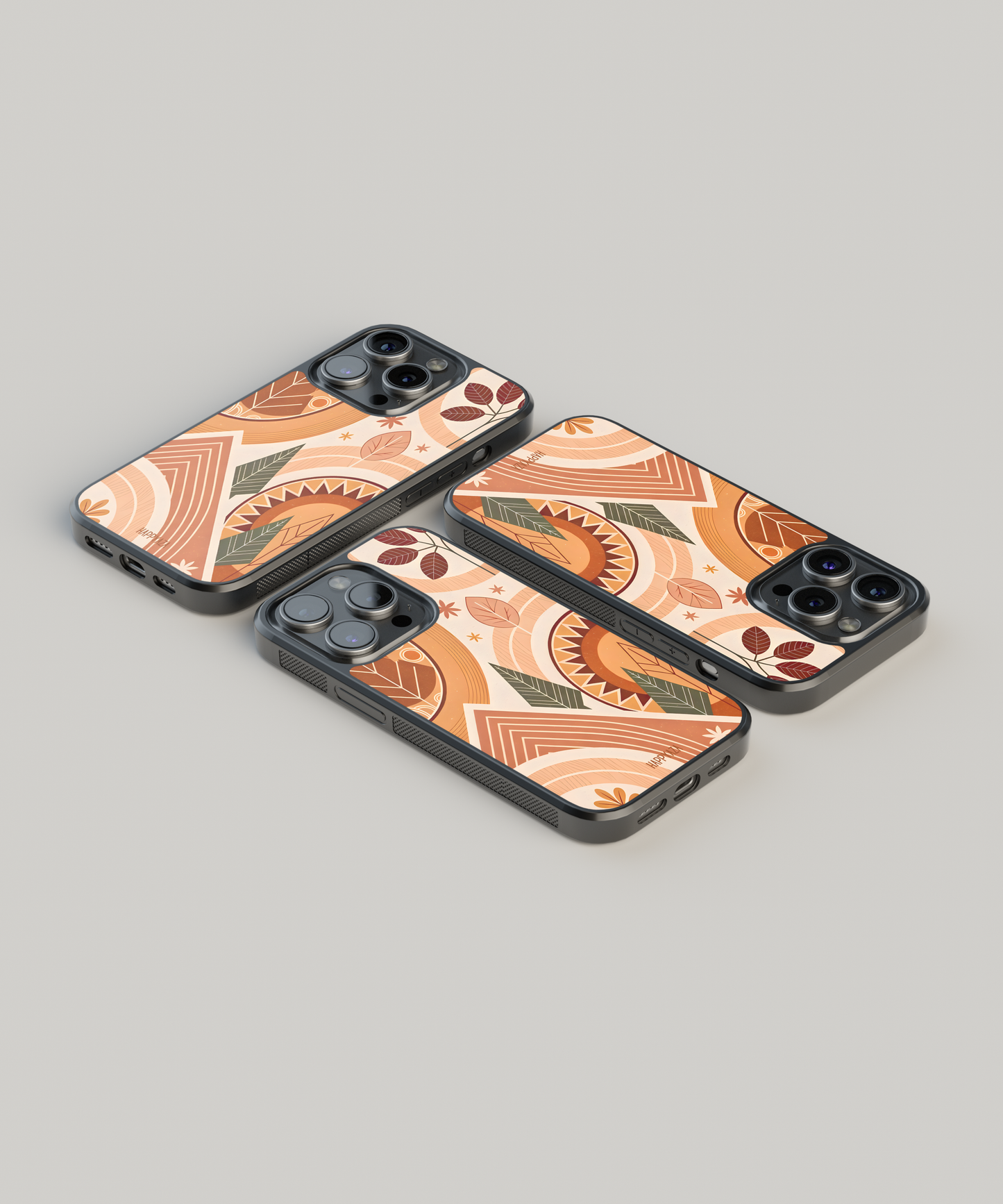 Golden Harvest Pattern Designer Phone Case