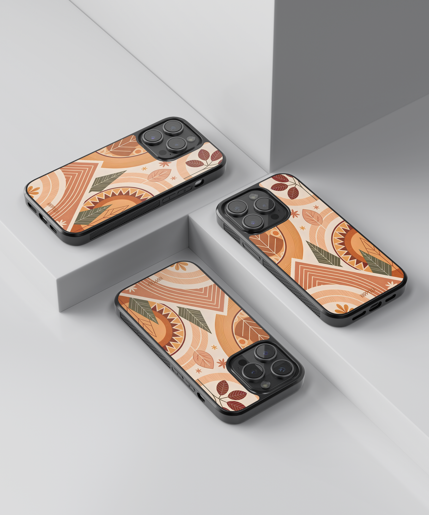 Golden Harvest Pattern Designer Phone Case