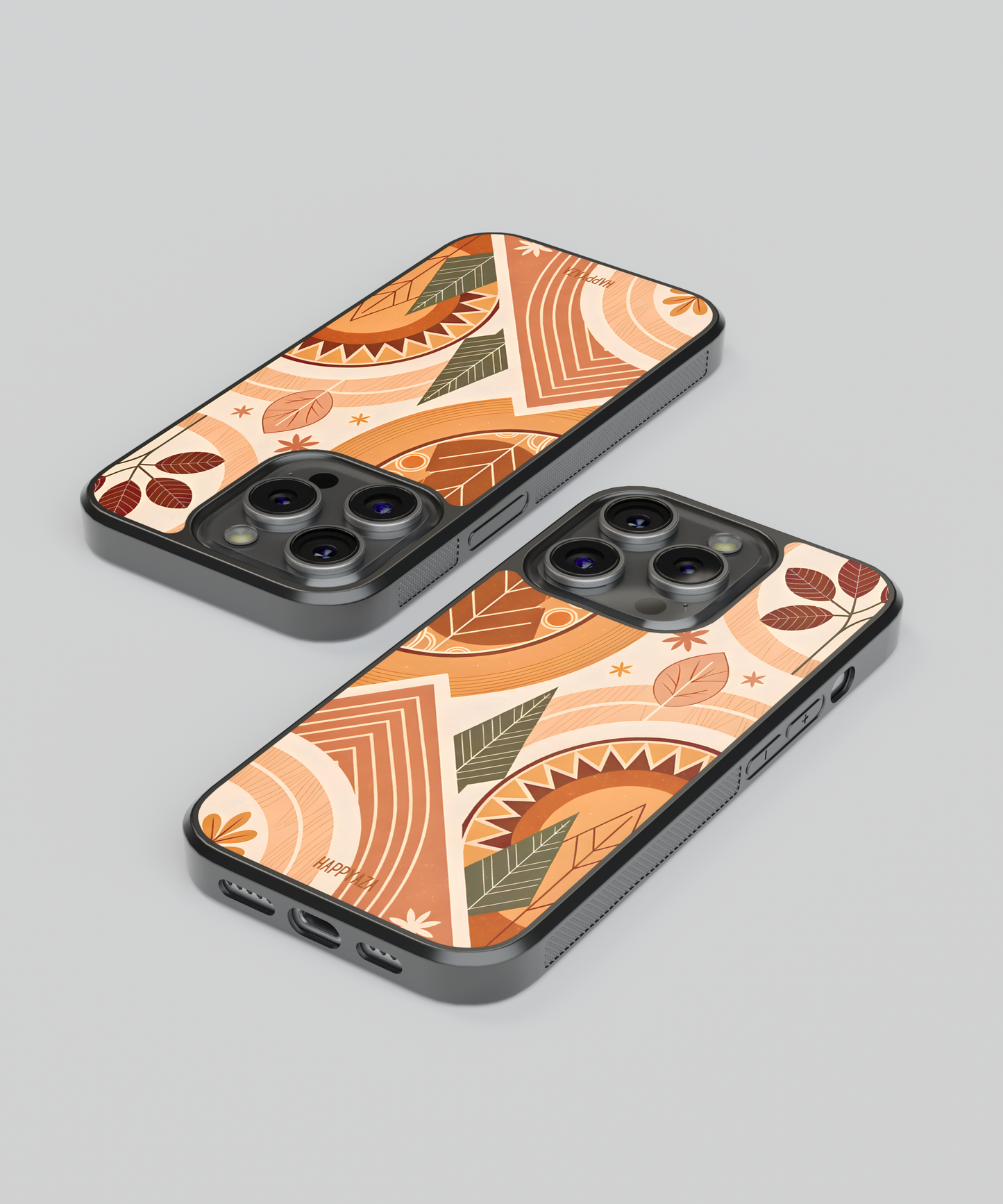 Golden Harvest Pattern Designer Phone Case