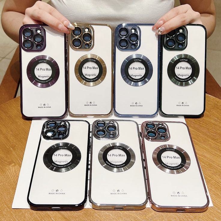 OrbitGlow Metallic Phone Cas