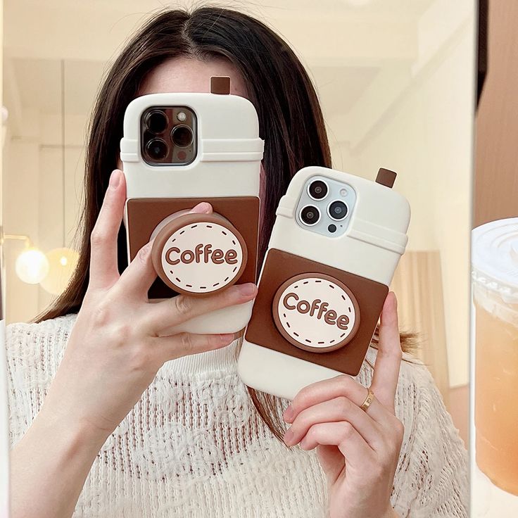 Mocha Mug 3D Silicone With Pop Stand Phone Case