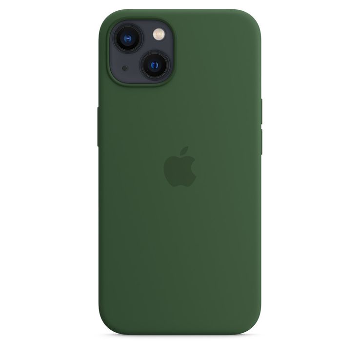 iPhone Original Liquid Silicone Phone Case (Dark Green)