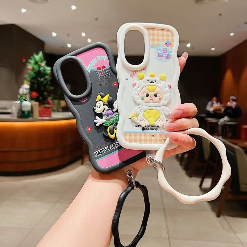 Happy Day Cartoon Grip Phone Case