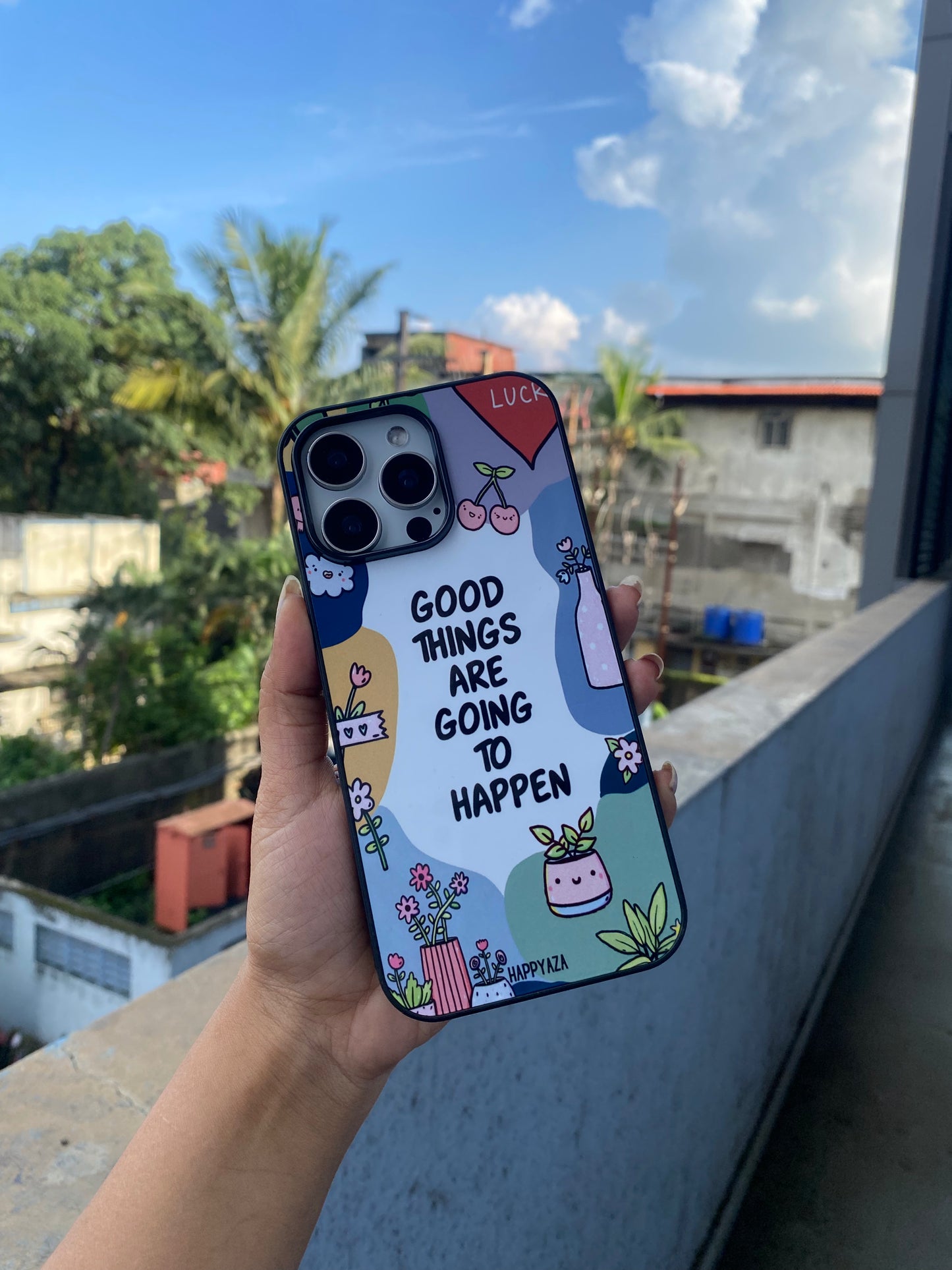 Good Things Are Going To Happen Designer Phone Case
