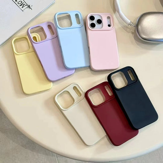 Liquid Silicone Soft Touch Pastel & Classic Colors Phone Case