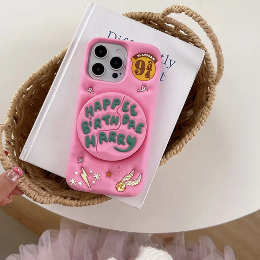 Fantasy Birthday Bash 3D Silicone Phone Case