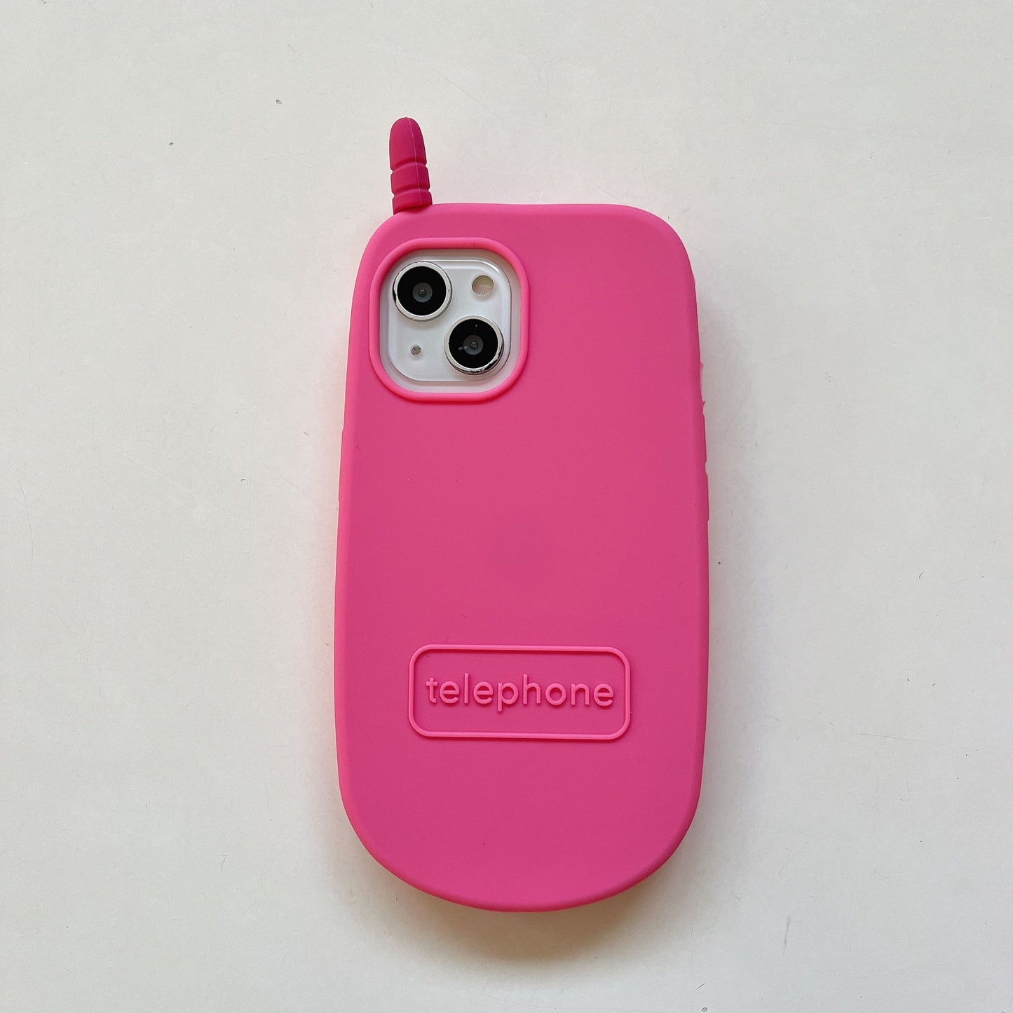90s Flip Phone Style Silicone Phone Case
