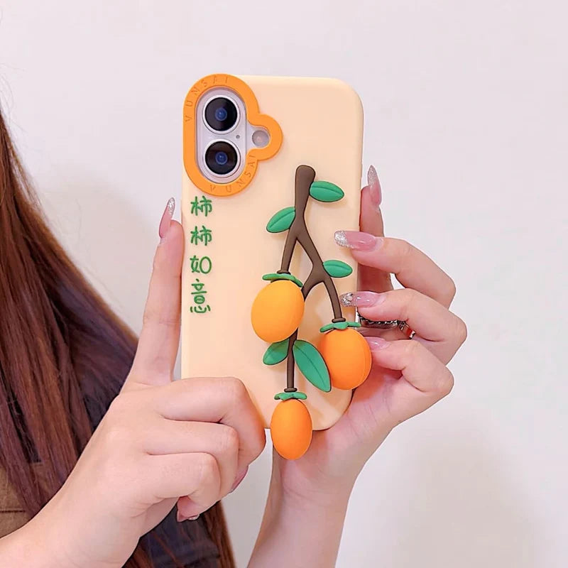 Juicy Orange Branch Phone Case