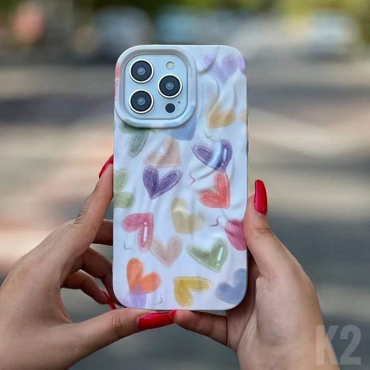 Multi Color Wavy Texture  For Samsung Case