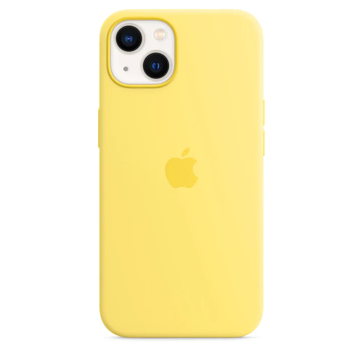 iPhone Original Liquid Silicone Phone Case ( light Yellow)