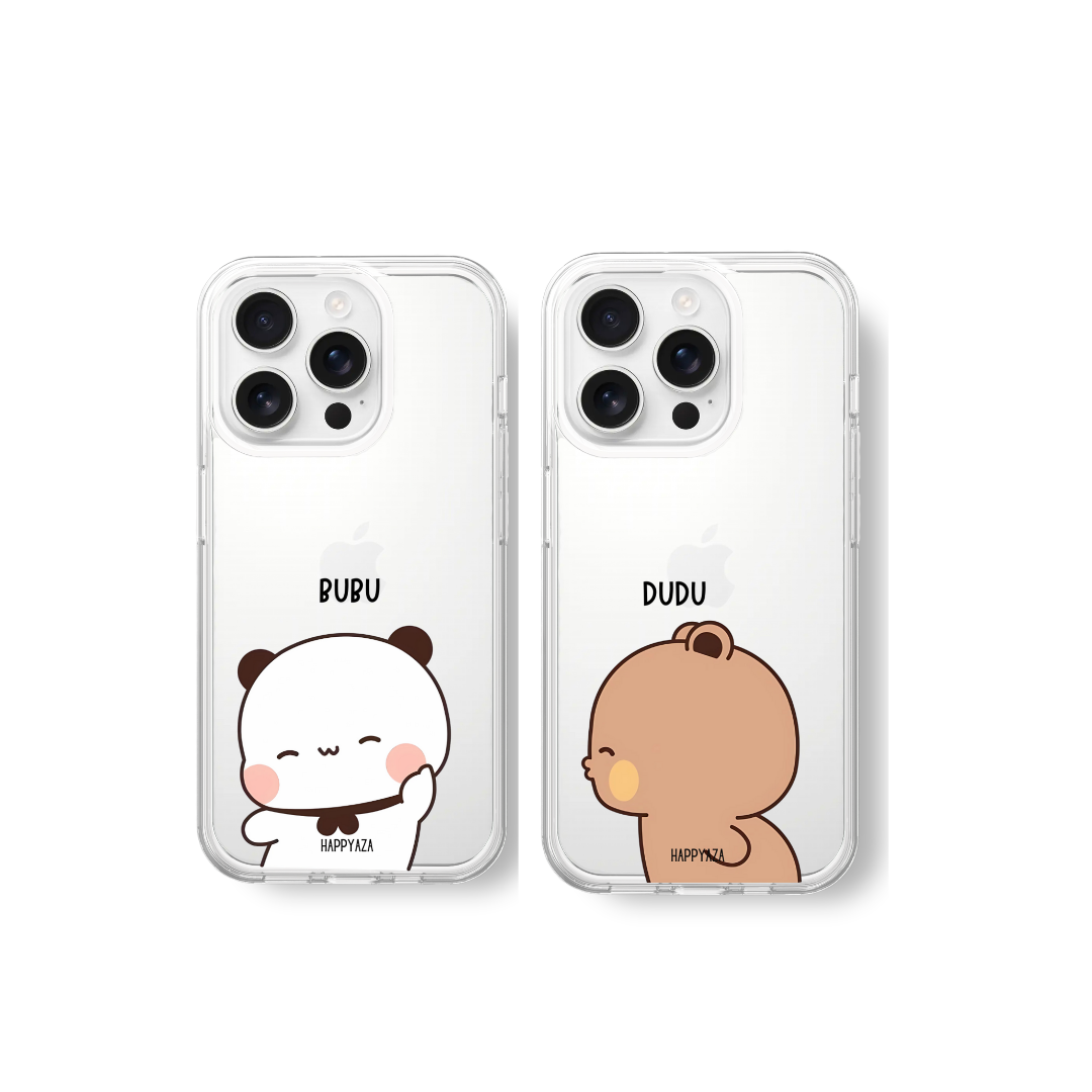 Adorable Couple silicone phone case