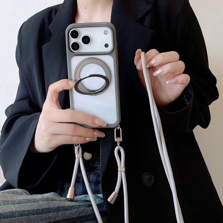 New Luxury MagLock Phone Case With Loop Strap