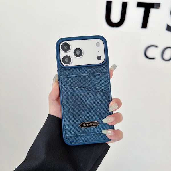 ROBO BEAR Metro Matte Leather Phone Case