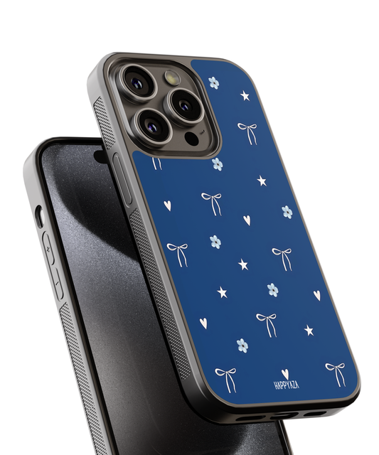 Midnight Bows Designer Phone Case