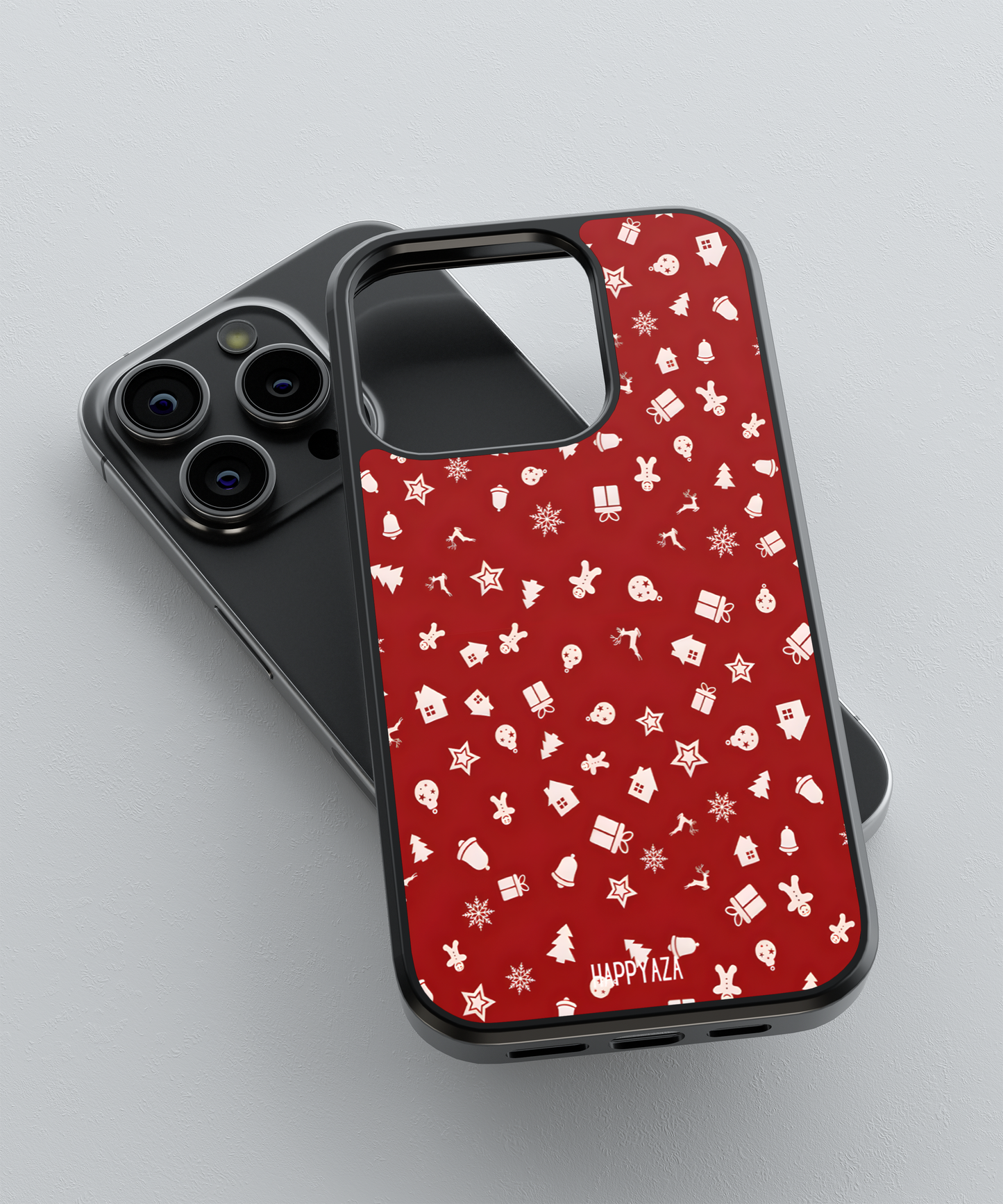 Minimal Noel Pattern Designer Phone Case