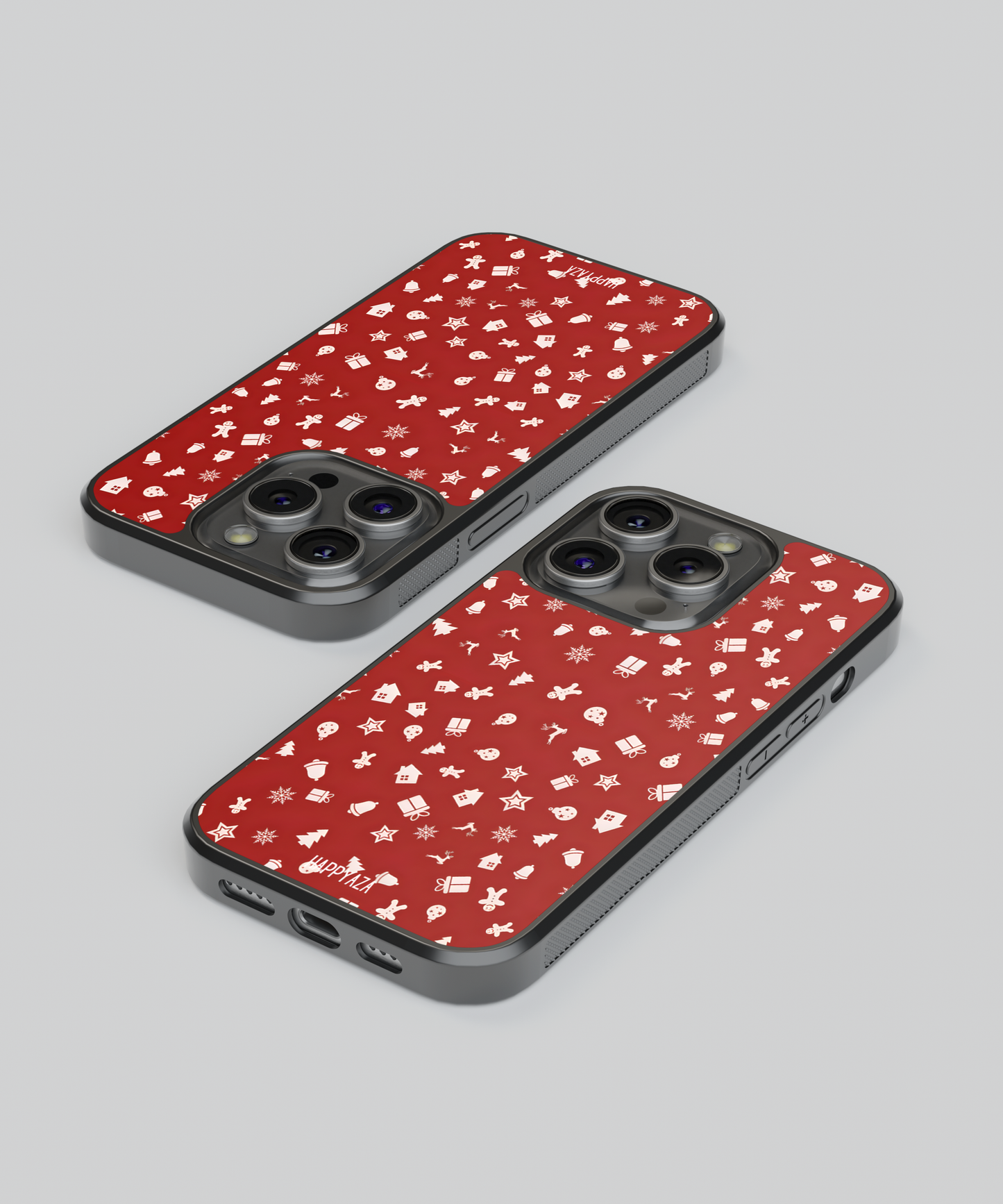 Minimal Noel Pattern Designer Phone Case