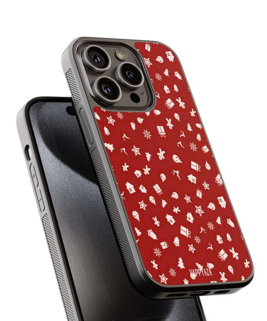 Minimal Noel Pattern Designer Phone Case