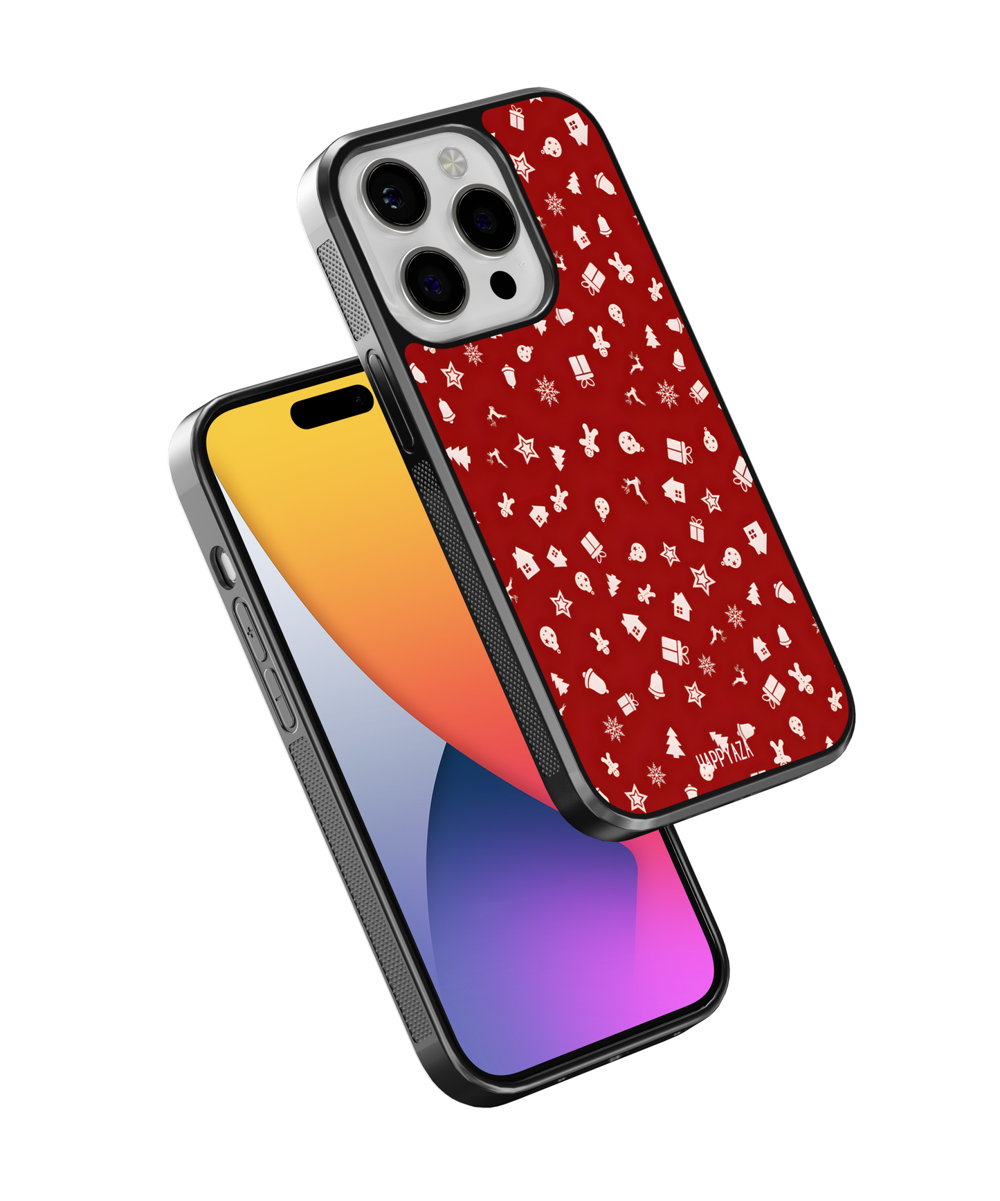 Minimal Noel Pattern Designer Phone Case