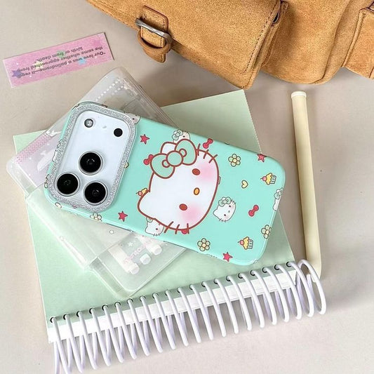 Hello Mint Kitty Phone Case