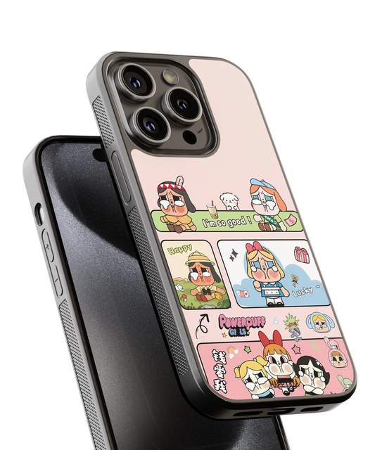 Moody Cutie Club Designer Phone Case