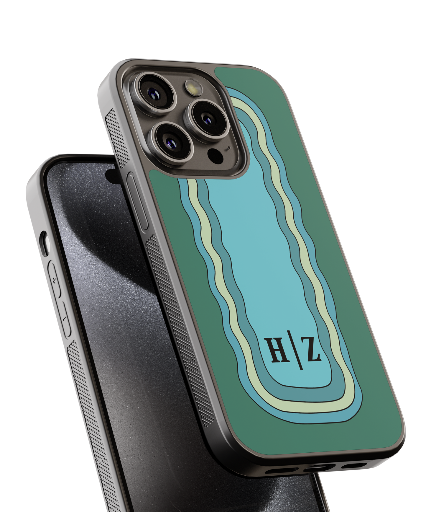 Customised Letter Wave Designer Phone  Case