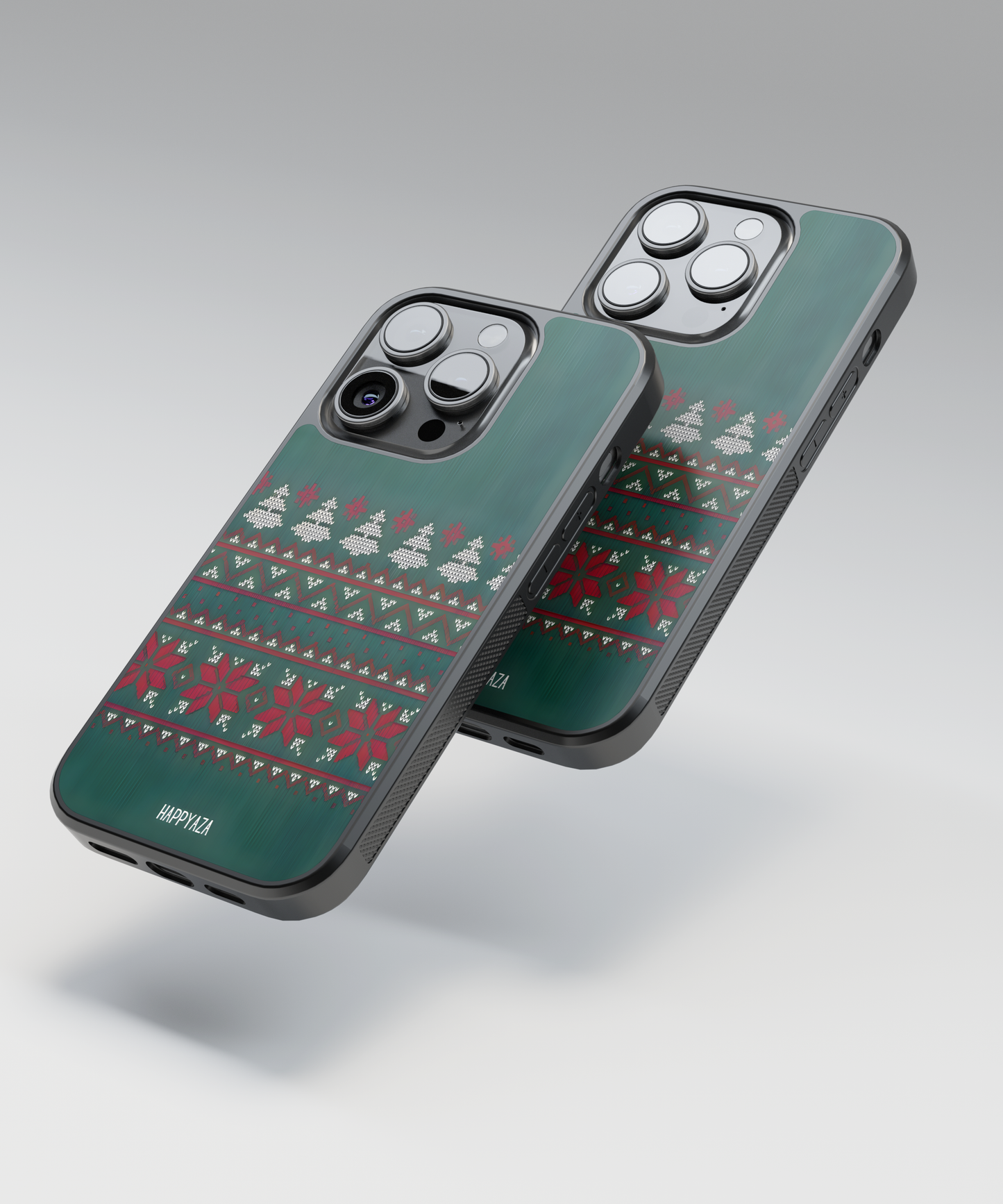 Nordic Christmas Knit Designer Phone Case