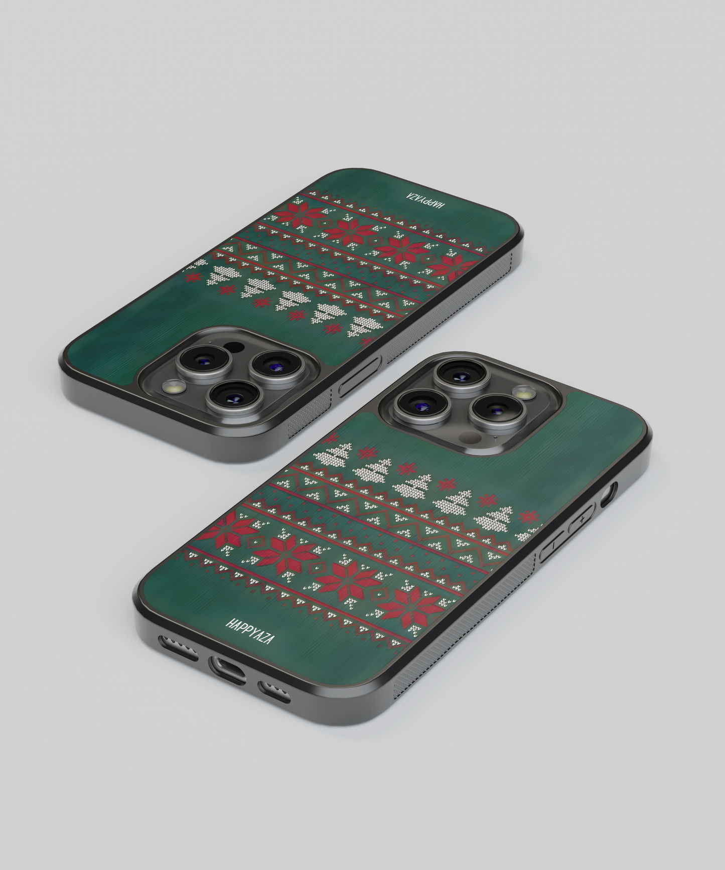 Nordic Christmas Knit Designer Phone Case