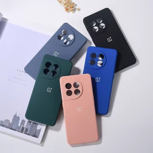 Original Liquid  Camera Protection Silicone Phone Case for (Oneplus)