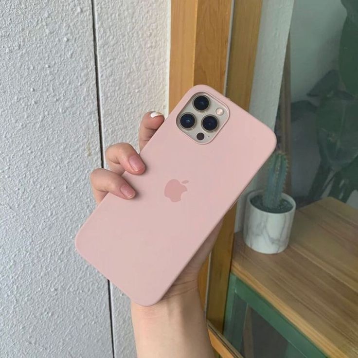 iPhone Original Liquid Silicone Phone Case (Chalk Pink)