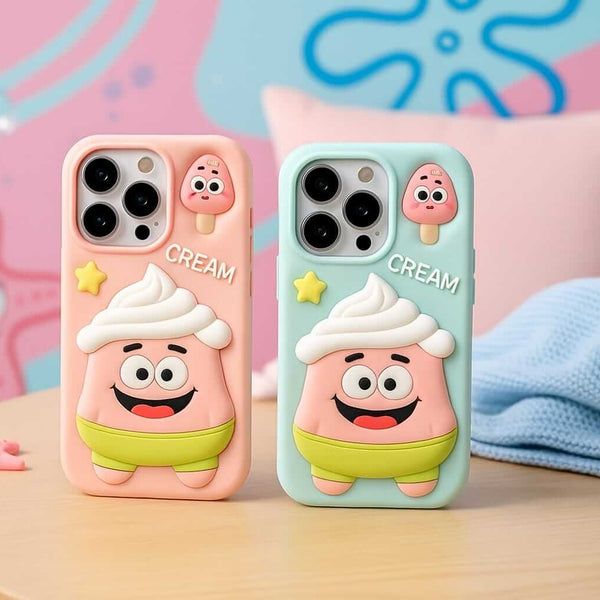 Greamy Joy Silicone With Pop Stand Phone Case