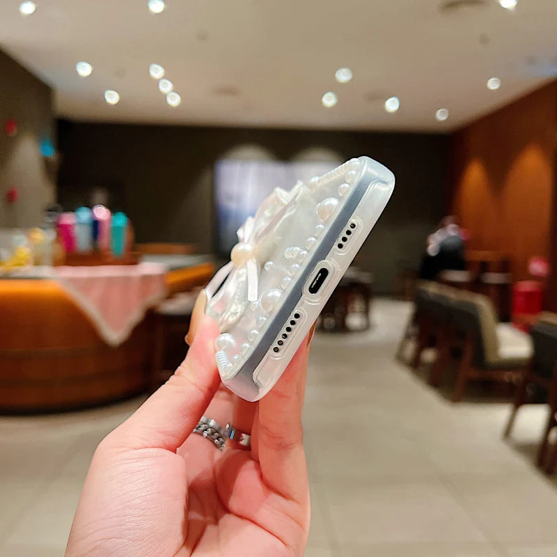 Pearl Bow Princess Phone Case