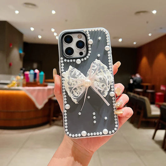Pearl Bow Princess Phone Case