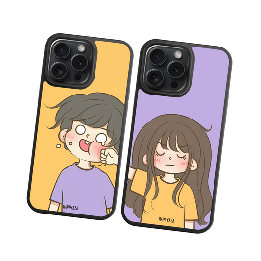 Cute Clash Couple Designer Phone Case