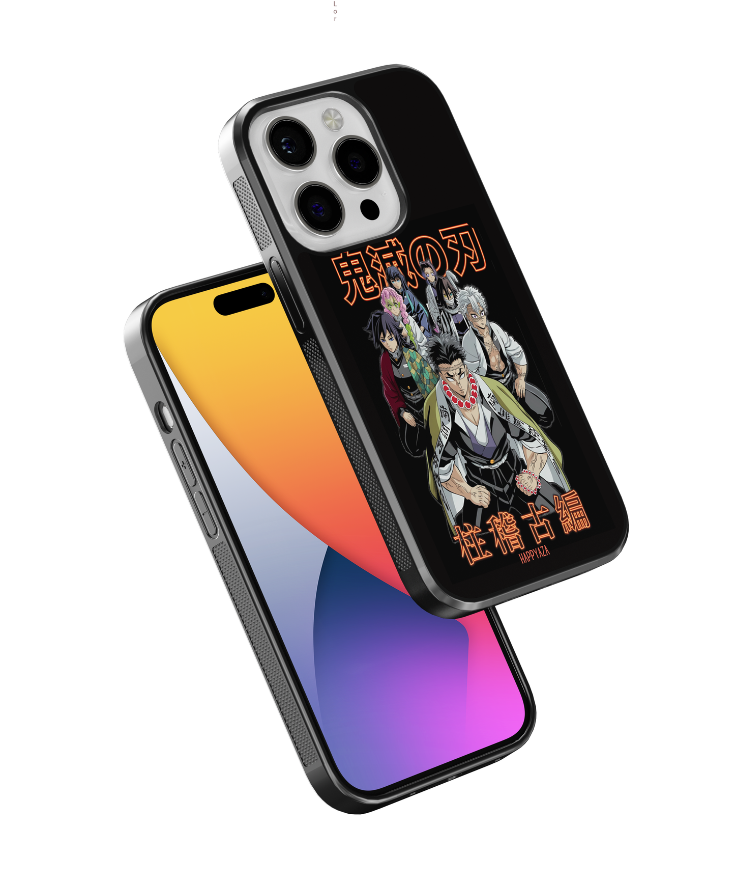 Pillars of Demon Slayer Tee Designer Phone Case