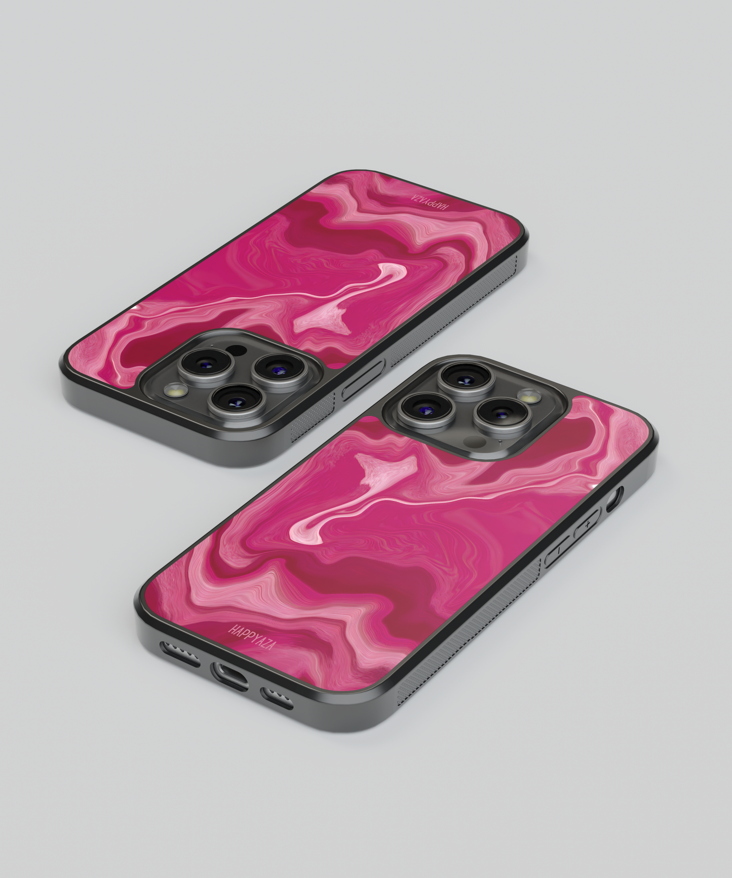 Pink Drift Waves Designer Phone Case