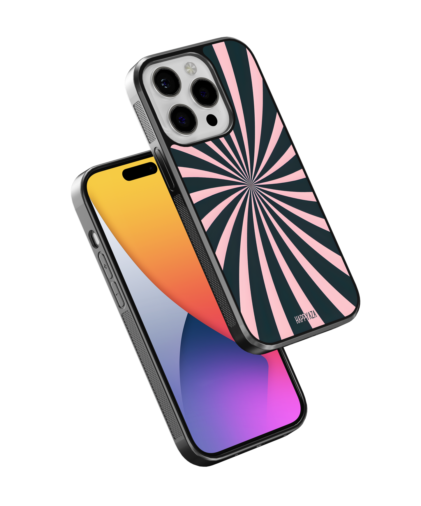 Pink Vortex Designer Phone Case