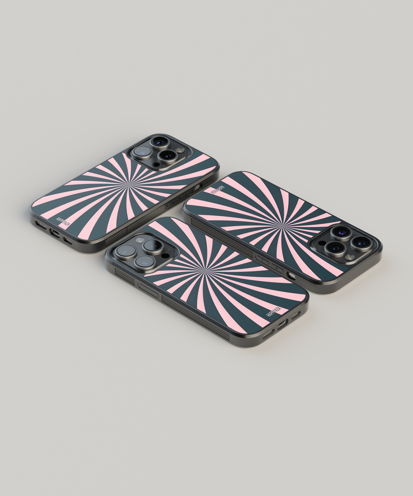 Pink Vortex Designer Phone Case