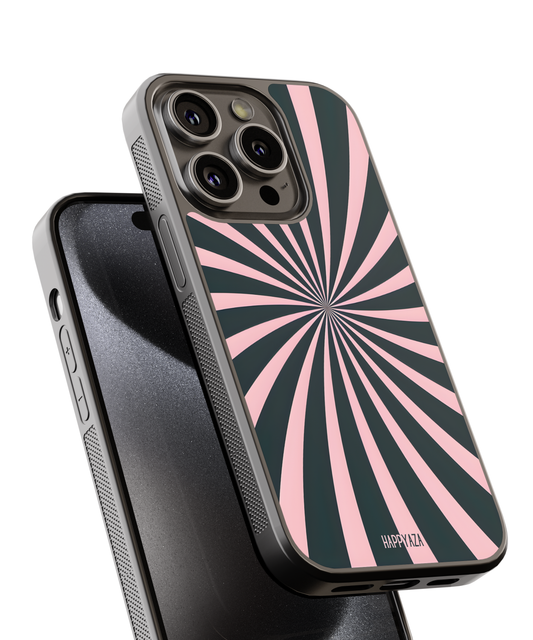 Pink Vortex Designer Phone Case