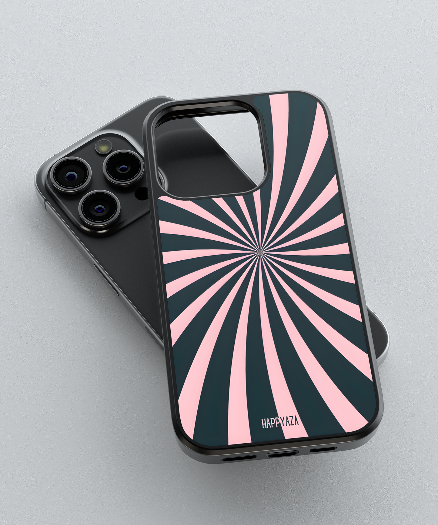 Pink Vortex Designer Phone Case