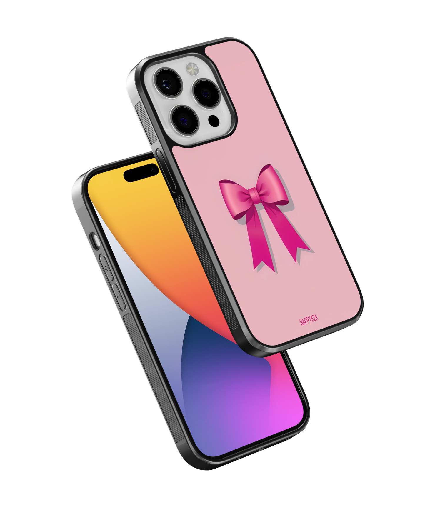 Pretty in Pink Bow Designer Phone Case