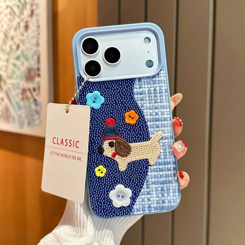Puppy Bloom Phone Case