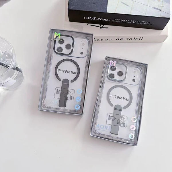 Pure Shield Magnetic Kickstand Phone Case