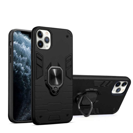 Rugged Shockproof Magnetic Ring Holder For Phone case