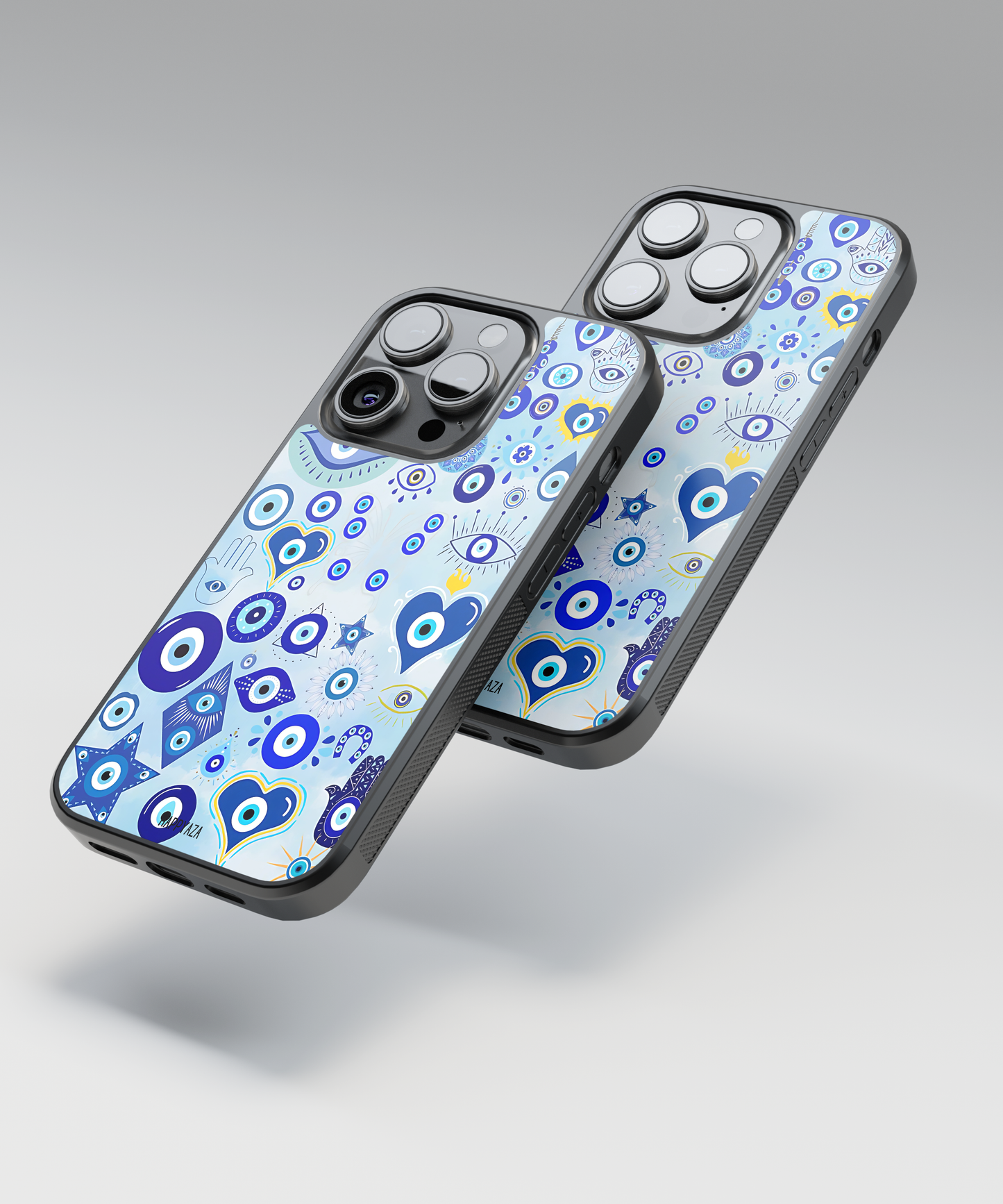 Seamless pattern with Nazar amulet Designer Phone Case